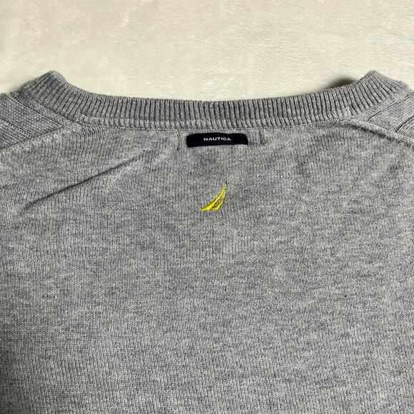 Marquette University Nautica Cable Knit Sweater Vest Men's XL Golden Eagle Fire - Picture 5 of 9